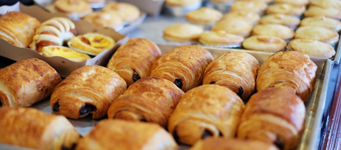 pastries and croissants