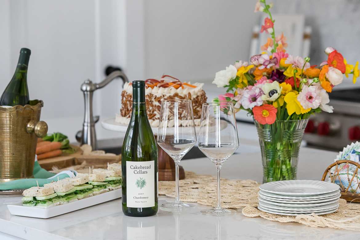 Cakebread Spring shower brunch