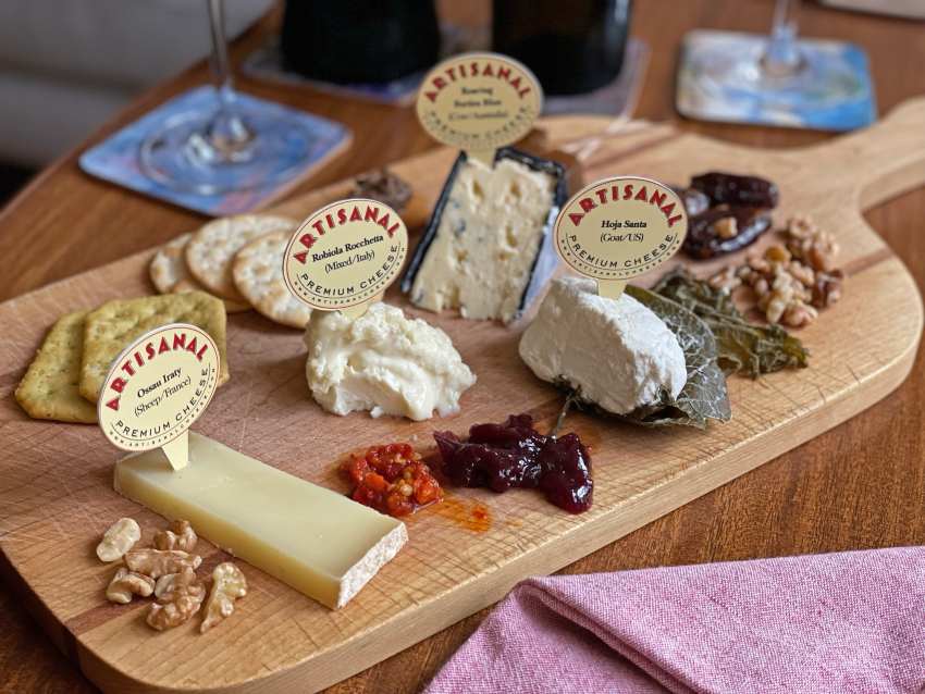 Artisanal cheeses
