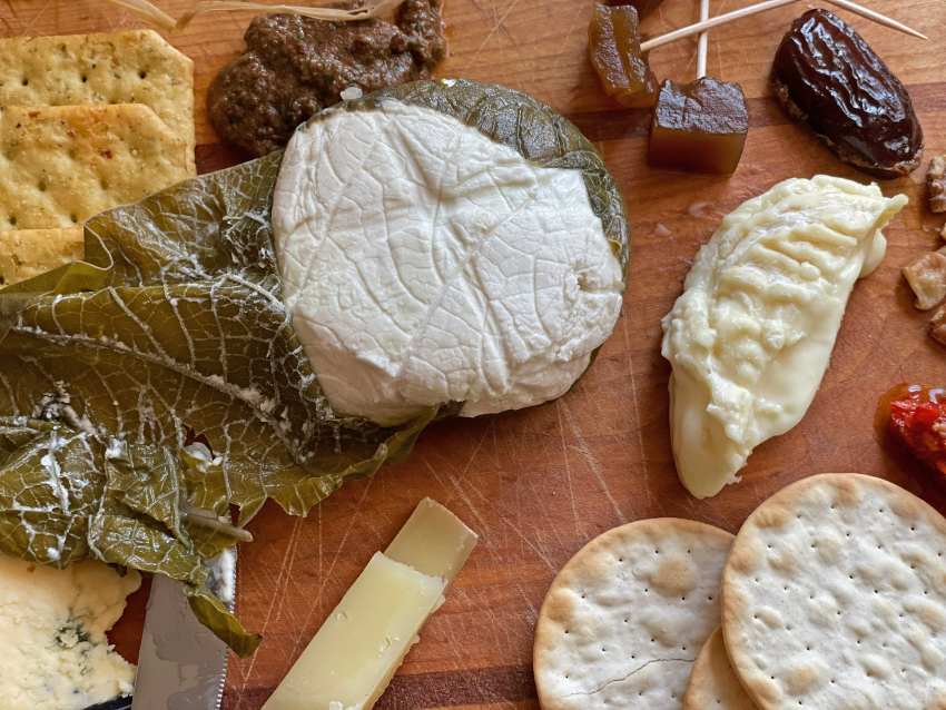 Hoja Santa cheese