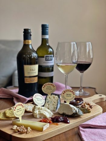 Wine and cheese pairing