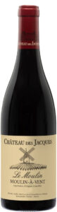 Chateau des Jacques Moulin-a-Vent Le Moulin red wine bottle from Beaujolais, France